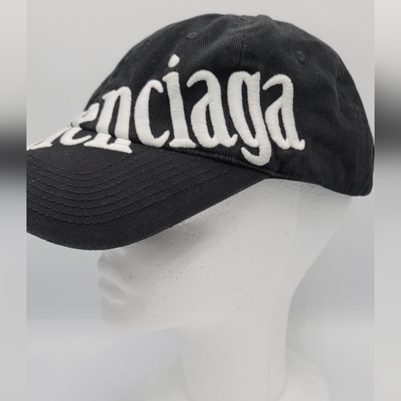 Balenciaga Naturally Distressed Baseball Cap - Picture 6 of 6